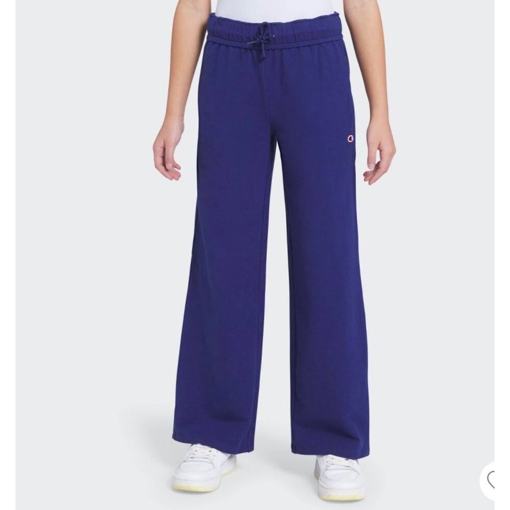 $20 New champion Girls French Terry Sweatpants - Blue - XL